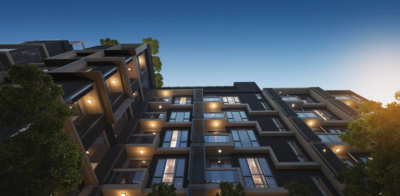 The Teak Ratchada 19 Building Low Angle View